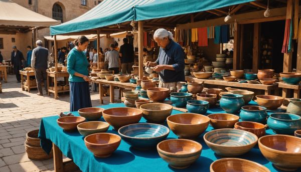 Immersion culturelle au marché des artisans d'art